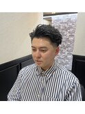 メンズパーマ 田町 理容室 フェード 床屋 シェービング