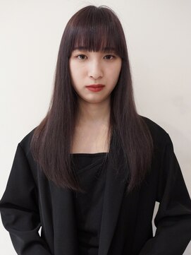 ビュートリアム 福岡(BEAUTRIUM) ワイドバング×ロングヘアスタイル