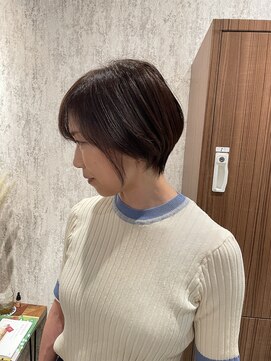 マーシュアトレ(marshu atre) くびれショートスタイル　田中トシstyle