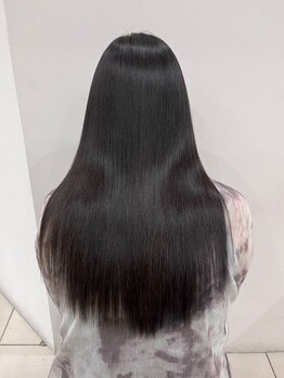 ヘアメイク シュシュ(Hair make chou chou)の写真/《ノンダメージ(R)正式認定サロン》髪質改善極みストレート（縮毛矯正）が人気♪