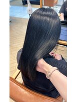 ユニ バイ マグ 長野店(Uni.by Mag)&nbsp;20代30代大人可愛い髪質改善カラーアッシュグレージュ透明感