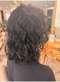 強めパーマ