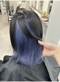 【大人気！インナーネイビーブルー/色落ちまで綺麗】SAKI