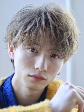 オーシャントーキョー サニー 原宿(OCEAN TOKYO Sunny) 韓国マッシュパーマニュアンスパーマセンターパートショート