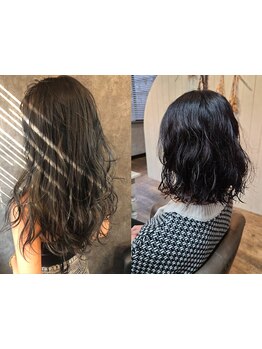 “パーマ＝ダメージ”という概念を覆す！ゆるっとナチュラルに艶感溢れるまとまるパーマが自慢☆