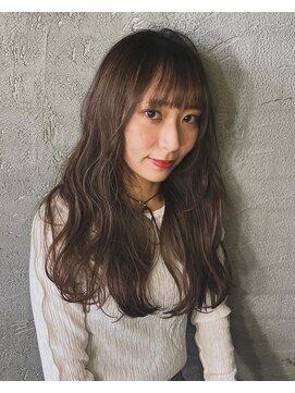 ナナナ パレナ 大津膳所店(nanana parena) ミネラルケア秋色マロンベージュ×艶ふんわり巻き髪