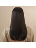 【初回ご来店30%OFF】髪質改善縮毛矯正+color+cut+補修TR 35000→24500