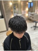 メンズカット&縦落ちツイスパ