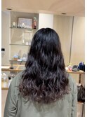 ロング×韓国で人気☆クルムパーマ