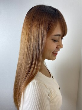 ロエ 元町店(Loe) ブリーチ縮毛矯正 ダメージレス 髪質改善 ツヤ感