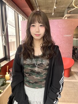 ローレンジウ(LOREN JU) 名駅/名古屋駅/学割U24/レイヤーカット/オージュア/ダブルカラー