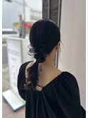 外出の際におすすめ、編み下ろしセット