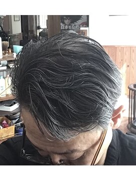 バーバーパパハウス(BarBer PaPa) 白髪ぼかし〈クイックカラー〉