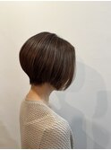 立体感ショート　ニューヨークドライカット