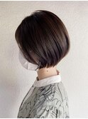 ナチュラルショートボブ