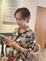 ヘアーブレイス(hair brace)&nbsp;ショート×フェイスフレーミング　stylist中村