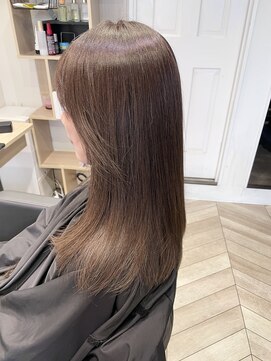 フィーリー ヘア デザイン 太田店(feAry) ふんわり優しい透明感☆髪質改善で脱白髪染め縮毛矯正