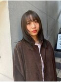 【TALO】ストレートで決まるレイヤーカット