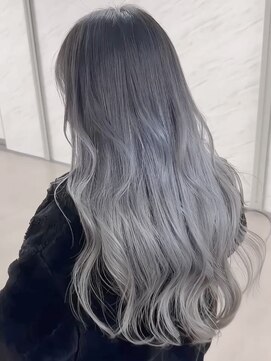 グレー×シルバーグラデーション