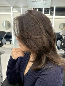 アルドーレヴェントホリエ(Ardore vento horie) バタフライレイヤー×コントラストハイライト♪10代20代30代