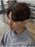 名古屋栄フェザーパーマツイストスパイラル眉毛fifthメンズ韓国