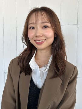 リル 茅ヶ崎(Liru:) くびれヘア/アプリコットオレンジ/ハイライトカラー/茅ヶ崎