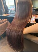 【merci古河店】艶髪ピンクブラウン