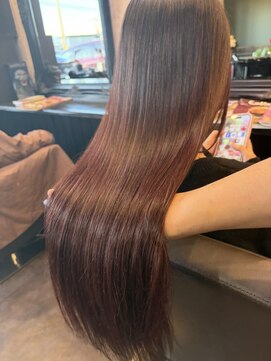 メルシー(merci) 【merci古河店】艶髪ピンクブラウン