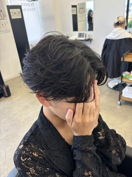 ラッドバイプティパ(rad...by petit-pas) ☆フェザーパーマ/マッシュ/センターパート/水戸/メンズ/学割