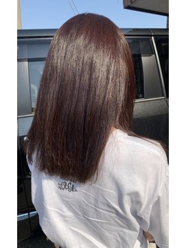 ペダルヘアー(pedal hair) チェリーブラウン