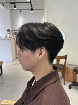 ビューバイネオリーブ 用賀店(Beau'r by neolive) サーフカール刈り上げセンターパートリバースセンターパート