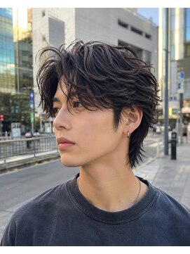 アイトーキョー 名古屋栄(AI TOKYO) ニュアンスパーマ/フェザーパーマ/センターパート/名古屋/栄