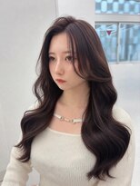 コア プラス 立川(COA PLUS)&nbsp;透明感カラー韓国レイヤーカット前髪顔周り