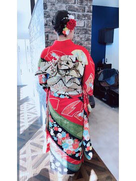 スリービープラス(3beplus) 振り袖着付