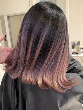 アライブ ハラジュク(ALIVE harajuku) 【ALIVE】ピンク系バレイヤージュ