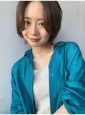 ハンサムショート×透明感カラー ○堀越太真樹