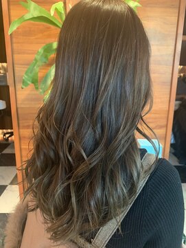 リクラウドヘアアパートメント(re:cloud hair apartment) 白髪ぼかしデザインハイライトカラー