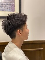 ヒロギンザバーバーショップ 神楽坂店(HIRO GINZA BARBER SHOP)&nbsp;ビジネスアップバングスタイル/神楽坂/飯田橋/板垣