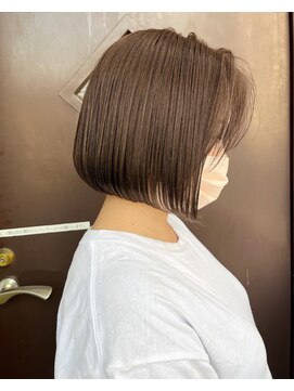 サロンドミルク 溝の口店(salon de MiLK) 20代30代40代/ボブ/ストレート/ベージュカラー［溝の口］