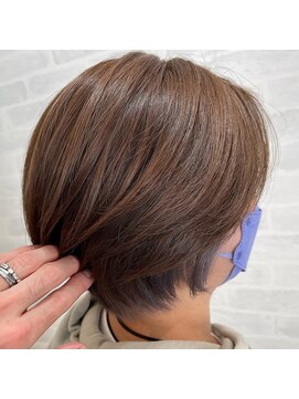 クラッチバイシオンアグリゲイト(CLUTCH by Zi-on aggregate) ★インナー×ショートスタイル×ミルクチョコレート★