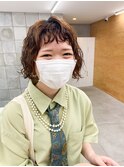 ボブパーマ　パーマ　ボブ　前髪　前髪パーマ