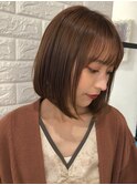 【Lond naitre本田】美シルエットの大人ボブ/ペールベージュ