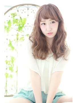 アディクト 東陽町西口(addict) ゆるふわカールで愛され＿ロング＿アッシュグレージュ［東陽町]