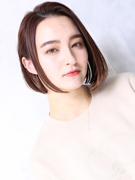 無垢(muku) 大人可愛い小顔美髪艶髪チェリーブラウン A5