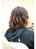 ふんわりウェーブパーマ