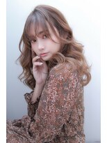 リル 西宮(LiL') 【LiL'西宮】ことりベージュ_シースルー_フェミニンロング