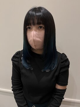 ソイルアヴェダ ららぽーと沼津店(SoilAVEDA) グラデーションネイビーカラー◎