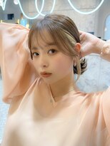 シーシンジュク 新宿南口(Sea shinjuku)&nbsp;大人ガーリー/前髪/顔周りレイヤー×ブリーチなし韓国ヘア[新宿]