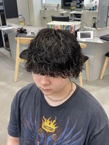 フィフス トウキョウ (fifth TOKYO)&nbsp;波巻きスパイラルパーマ刈り上げマッシュパーマツーブロック