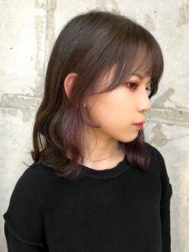 アロ 大阪梅田(alo) 【藤田真由】インナーカラーラベンダー《大阪梅田駅》